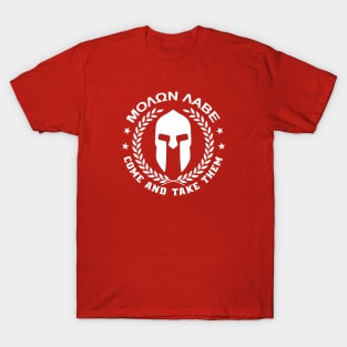 Mod.30 Molon Labe Greek Spartan T-Shirt